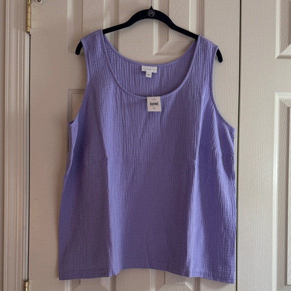J. Jill Tops - J.Jill Cotton Sleeveless Tank Top | Size XL | NWT